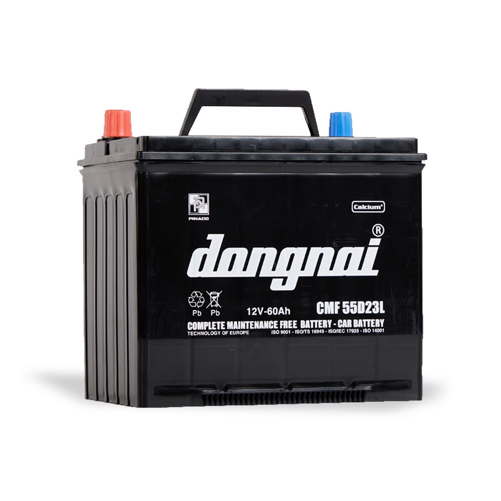 Ắc quy Đồng Nai CMF 55D23L (12v-60ah) 5 Ắc quy Đồng Nai CMF 55D23L (12v-60ah) - Ảnh 3