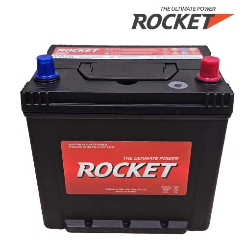 Ắc quy Rocket SMF 55D23L (12v-60ah) 3 Ắc quy Rocket SMF 55D23L (12v-60ah)