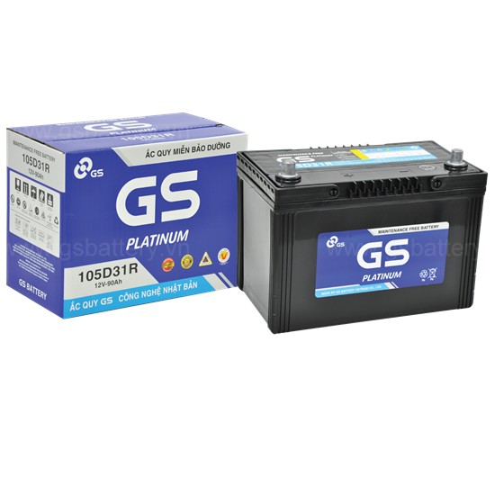 Ắc quy GS MF 105D31R (12v-90ah) 3 Ắc quy GS MF 105D31R (12v-90ah)